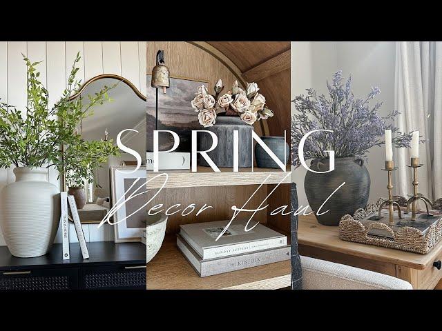 SPRING 2024 HOME DECOR HAUL | Realistic & Minimal