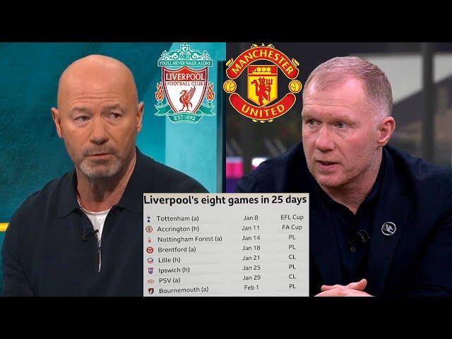 MOTD Liverpool vs Man United 2-2 Paul Scholes And Alan Shearer Full Analysis | All Reaction