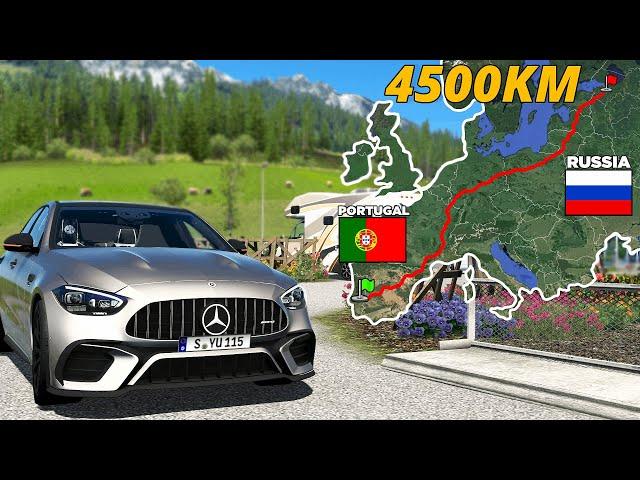 ETS2 Longest Road Trip (Lisbon to Saint Petersburg) Portugal to Russia | Euro Truck Simulator 2