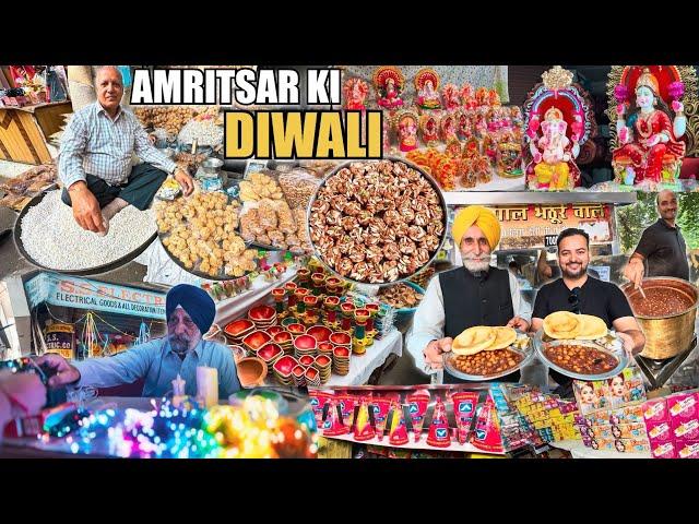 Diwali Food & Market Tour in Amritsar | Amritsar Ki Diwali | Amritsar Street Food