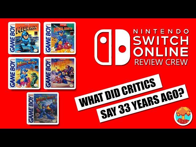 1990s Critics Review Mega Man I – V on Game Boy (Nintendo Switch Online)