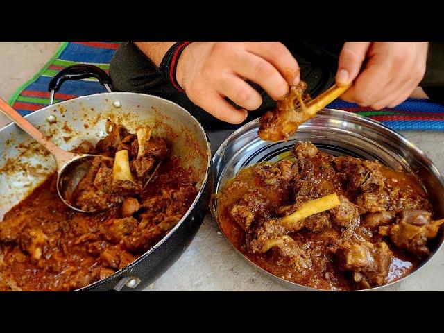 irani Mutton Kadai | Mutton Ki Nalli Boti Aur Gurde Kapoore Dal Ke | irani Mutton Recipe