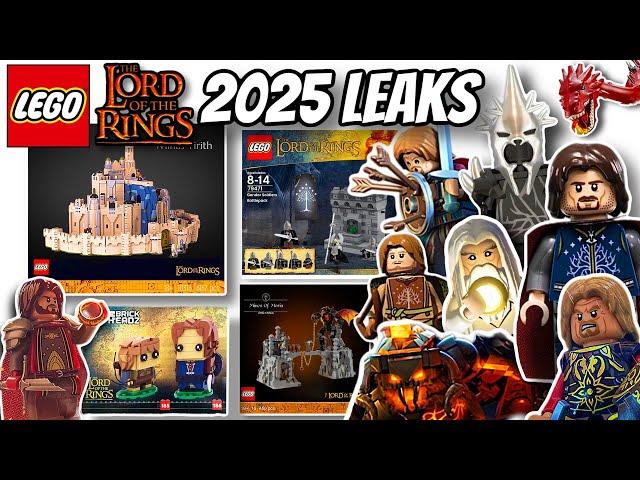 LEGO Lord of the Rings 2025 Leaks UPDATE: Minas Tirith + Smaller Sets