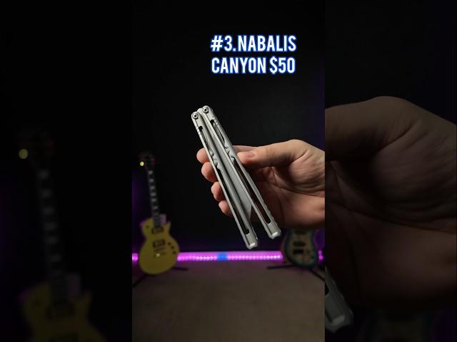 TOP 5 BUDGET BALISONGS #shorts #balisong #butterflyknife