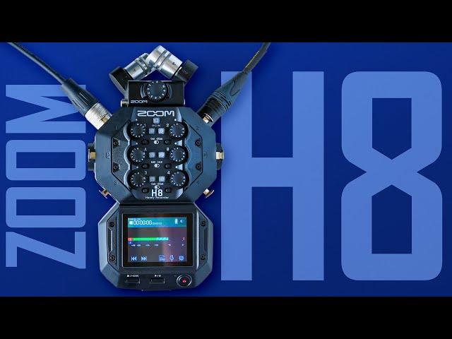 ZOOM H8 Audio Recorder Review: A Swiss Army Knife Audio Recorder