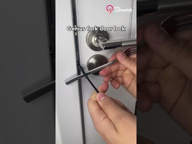 Genius fork door lock #genius #door #hacks #lock