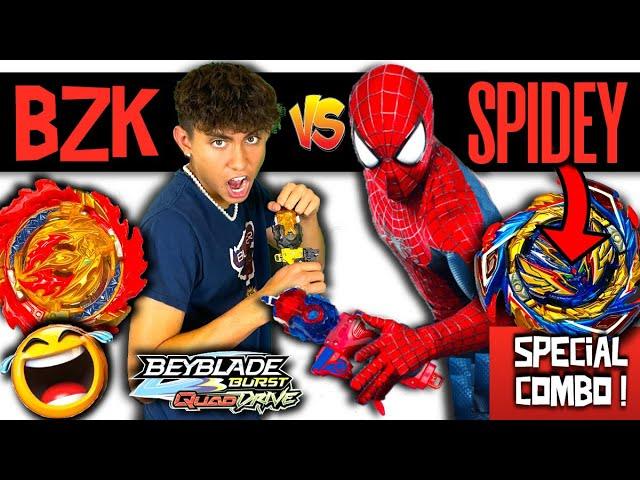 SPIDER-MAN BEYBLADE BATTLE!  SPIDERMAN ULTIMATE NO WAY HOME TOURNAMENT!