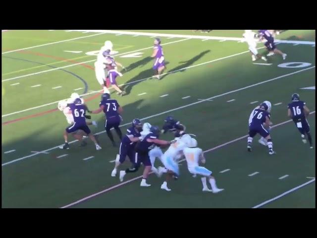 Jermaine Corbett- Stonehill College Football Highlights 2022-23