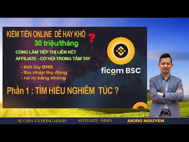 Ficom là gì ? | Kiếm tiền với Ficom Network | Phần 1 : Tìm hiểu các khái niệm | Kiem tien online !