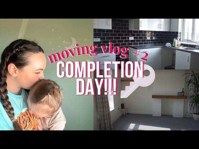 Moving Vlog #2 | Saying Goodbye To Our First Home | Empty Flat Tour | Completion Day UK