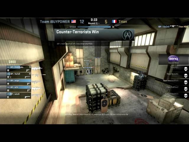 $90,000 CS:GO Grand Finals 2014: iBUYPOWER vs Titan (de_cache) @ ESEA LAN Season 15