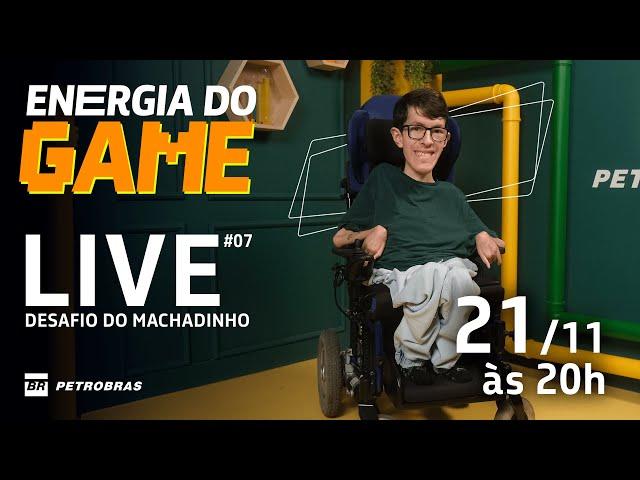 Energia do Game Live #7 | Prováveis desenhos horríveis no desafio do Machadinho