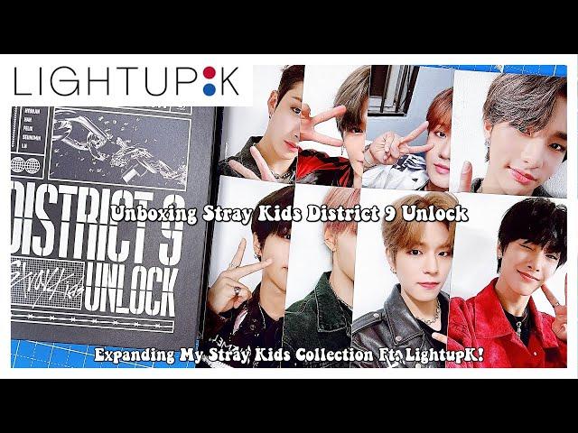 Expanding My Stray Kids Collection Ft. LightupK  Unboxing District9 Unlock DVD