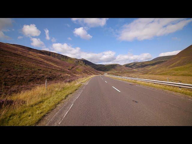 The Cairnwell Pass - UK’s Highest in UK's biggest National Park (Cairngorms National Park, Scotland)