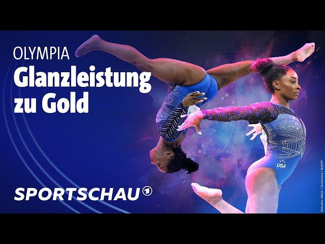 Turnen: Simone Biles holt zum sechsten Mal Gold | Olympia 2024 | Sportschau