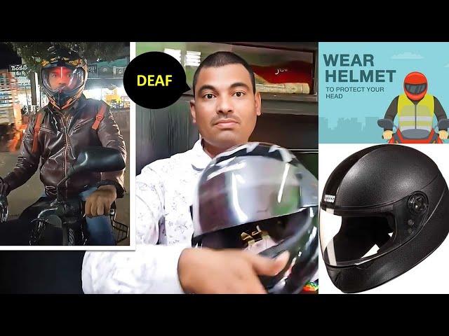 Helmet innovation to enhance driver safety for the deaf