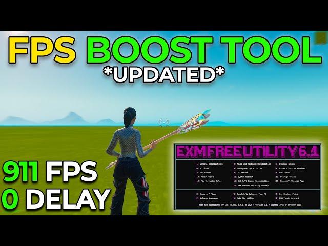 *ULTIMATE* Fps Boost Tool (Boost Fps, Lower Input Delay & Latency)