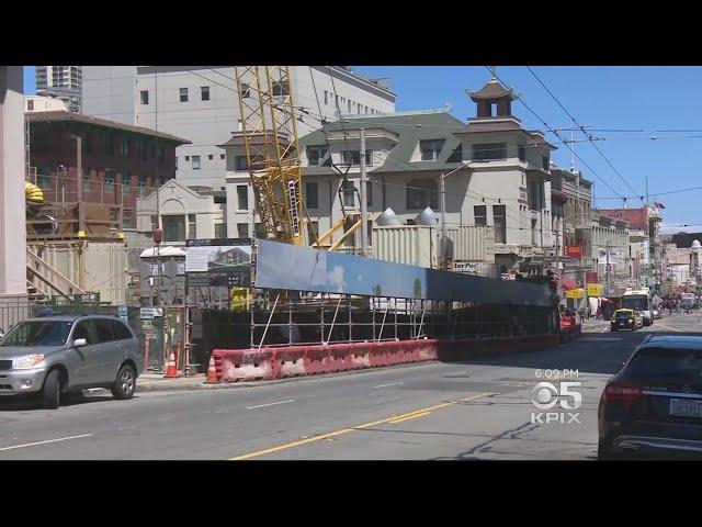 San Francisco's Central Subway Construction Falls Behind Schedule