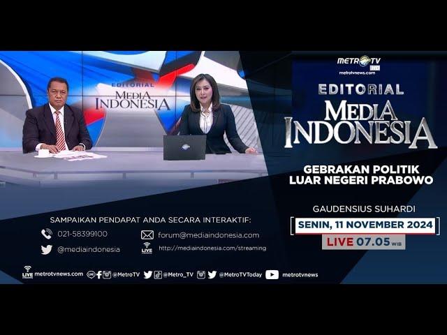 Gebrakan Politik Luar Negeri Prabowo - Bedah Editorial MI