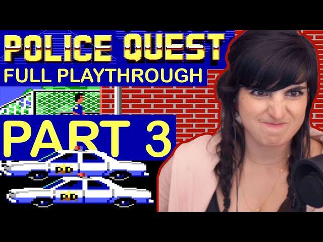 Police Quest 1: In Pursuit of the Death Angel (1987) // FULL LIVESTREAM PLAYTHROUGH  // part 3 of 5