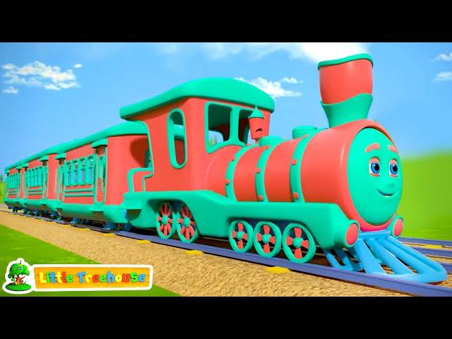 The Wheels On the Train, Taxi & More Vehicle Songs & Rhymes for Kids