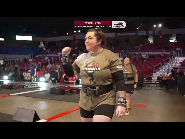 THE World's Strongest Woman | 2023 Official Strongman Games