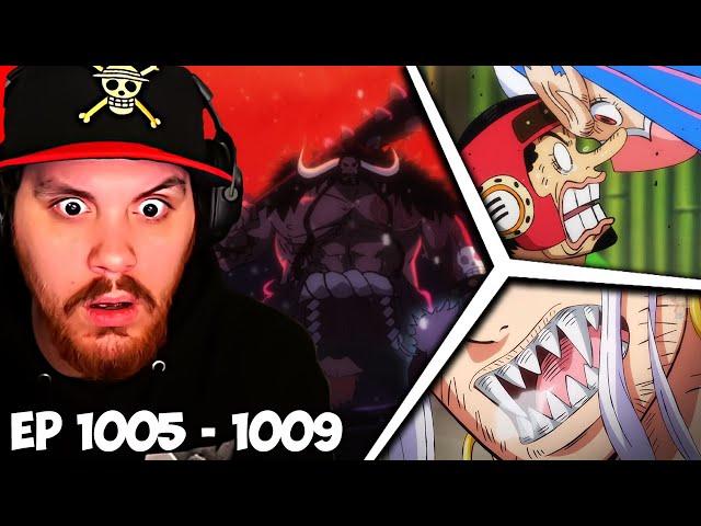 One Piece Episode 1005, 1006, 1007, 1008, 1009 Reaction - Yamato's Devil Fruit Revealed?