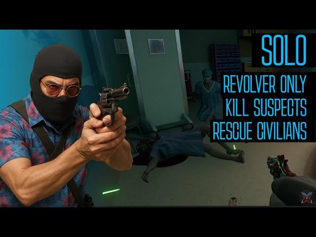 Ready Or Not | Coastal Grove Medical Center | Solo | Revolver Only | No Armor | 4K