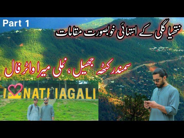 Vlog #3 |Most Beautiful Places in Nithiya Gali |Namli Maira Waterfall & Samandar Katha Lake (Part 1)