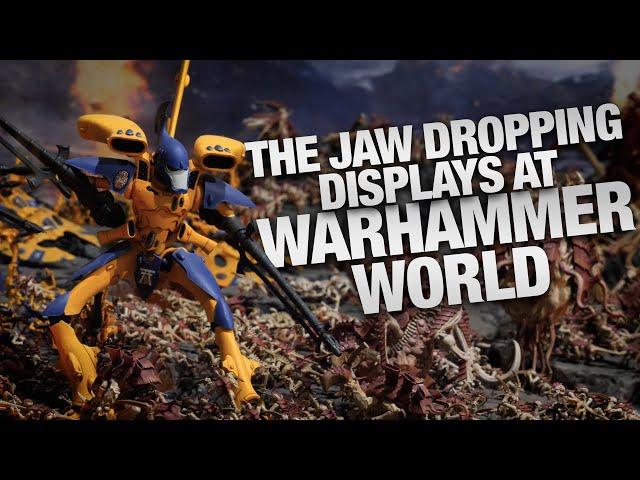 The Jaw Dropping Displays at Warhammer World!