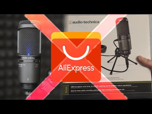 ОБЗОР на МИКРОФОН - Audio-Technica AT2020USB+ НЕ с AliExpress