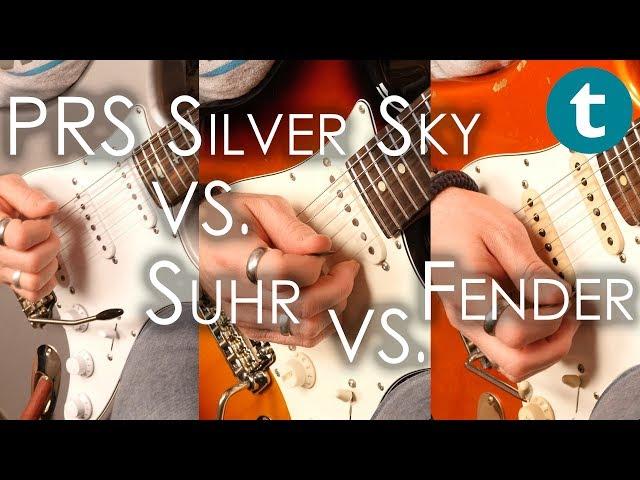 PRS Silver Sky vs. Fender vs. Suhr | What's the best Strat? | Thomann