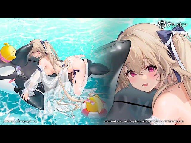 Azur Lane Anchorage L2D Skin Preview