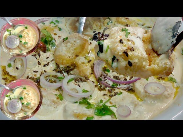 Thode Se Besan Se Dheer Sare Dahi Bade  Secret Recipe Jama Masjid Street Food