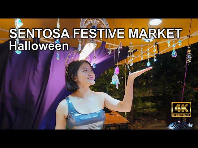 Sentosa Festive Market - Halloween Edition 2024 #Palawan Beach #Sentosa