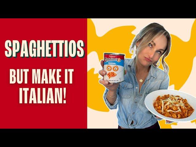 Giada Recreates a Childhood Favorite: SpaghettiOs!