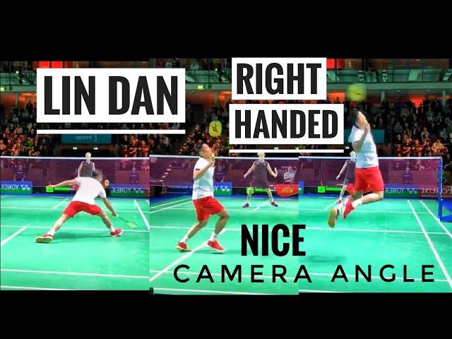 °°LIN DAN ( Right Handed )Legendary Footwork and Skills ( NICE CAMERA ANGLE BADMINTON FULL HD