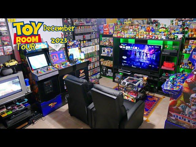 My MASSIVE Collection Of Toys, Video Games, Collectibles, & More! The Toy Room Tour December 2023