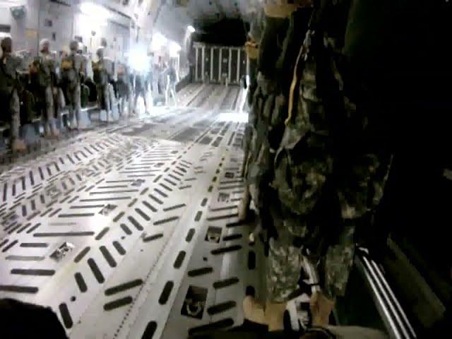 My last jump with the 82nd was a disaster!  Ripped my camera off and it fell 1,250 ft, but survived