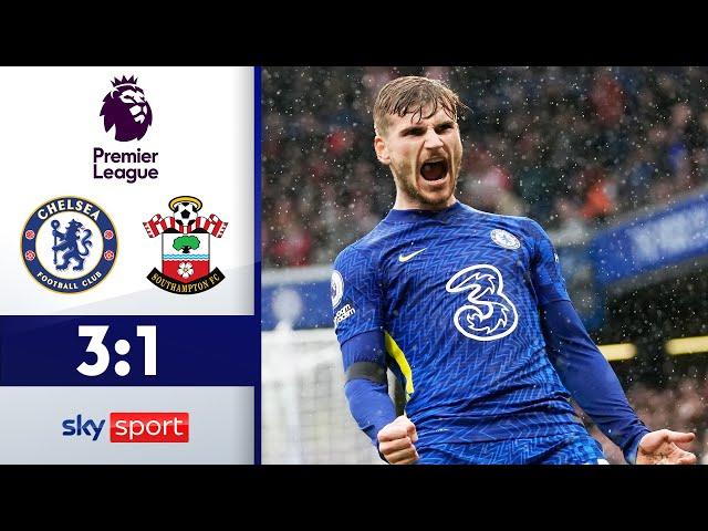 Werner ballert Blues an die Spitze | FC Chelsea - FC Southampton 3:1 | Premier League 2021/22