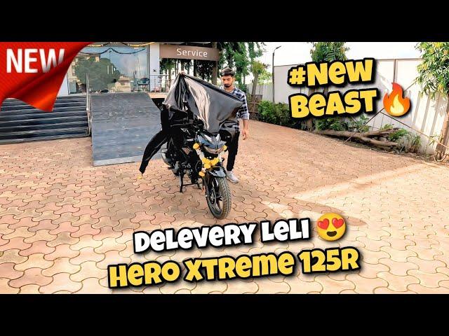 Taking Delivery of Hero Xtreme 125R | पुरी Z900 दिखती है  Best 125cc bike 2024 ||  #heroxtreme125r