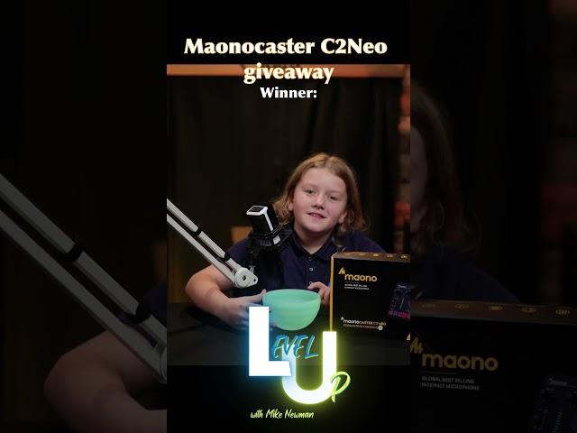 #shorts Maonocaster C2 Neo Giveaway for Level Up with MIKE NEWMAN subscribers