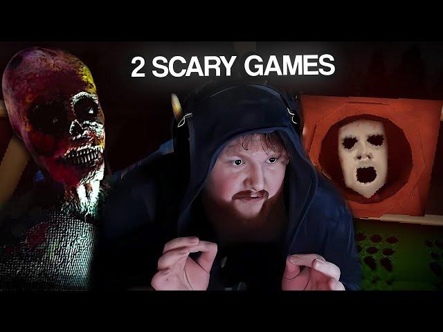 Playing 2 Horror Games (Slide into the Woods and Replay)