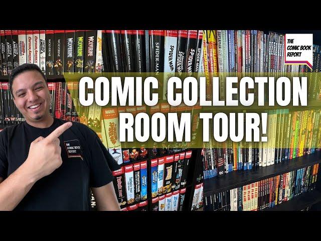 COMIC BOOK COLLECTION ROOM TOUR 2024! TPBs, HCs, Omnibus, More! #comics #comicbooks #comicbook