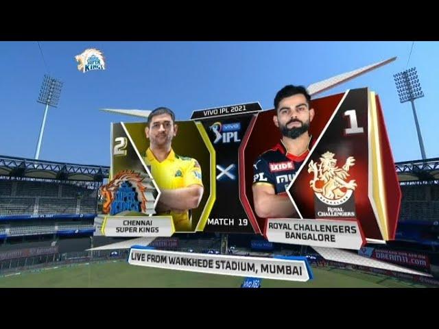 CSK VS RCB IPL MATCH HIGHLIGHTS ️