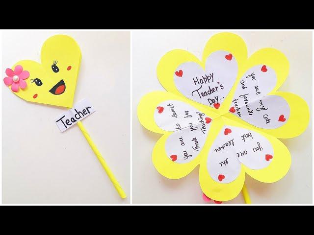 So Cute  Teacher's Day Gift Idea (2023) // How to make easy teacher's day card // card for teacher