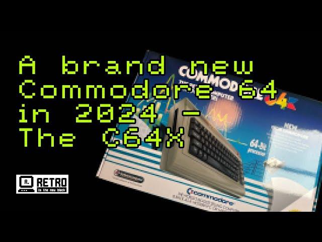 A brand new C64 in 2024 - The Commodore C64X -  - Review & Build #c64x #c64 #commodore64 #commodore