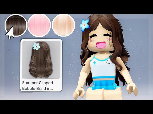 HURRY! FREE HAIR ON ROBLOX make now!