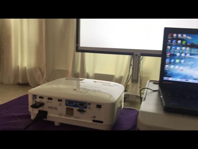 How to use Wireless Adapter WDRT8192 on BenQ projector MX731 MW732 and MH733 | Darer