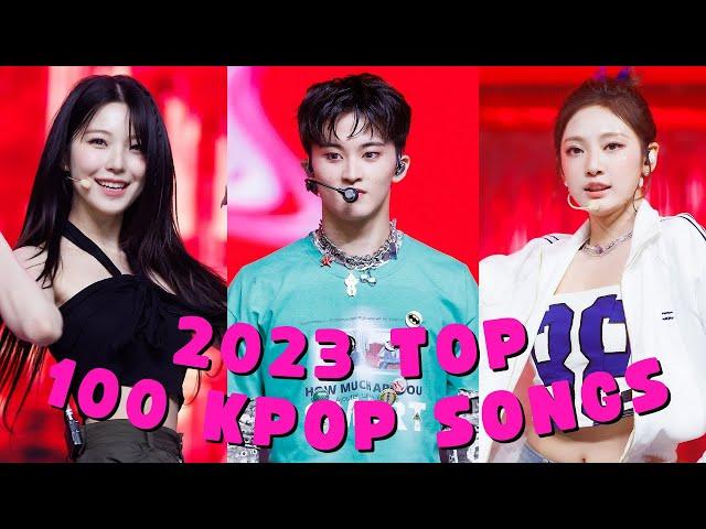 my top 100 kpop songs in 2023